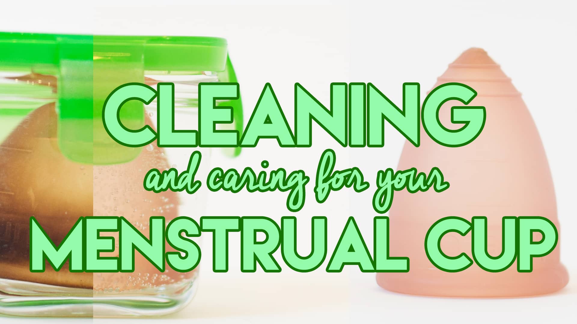 Nieuw Menstrual Cup Cleaning & Care IR-81