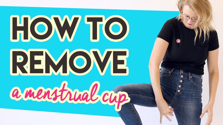 How to Remove a Menstrual Cup