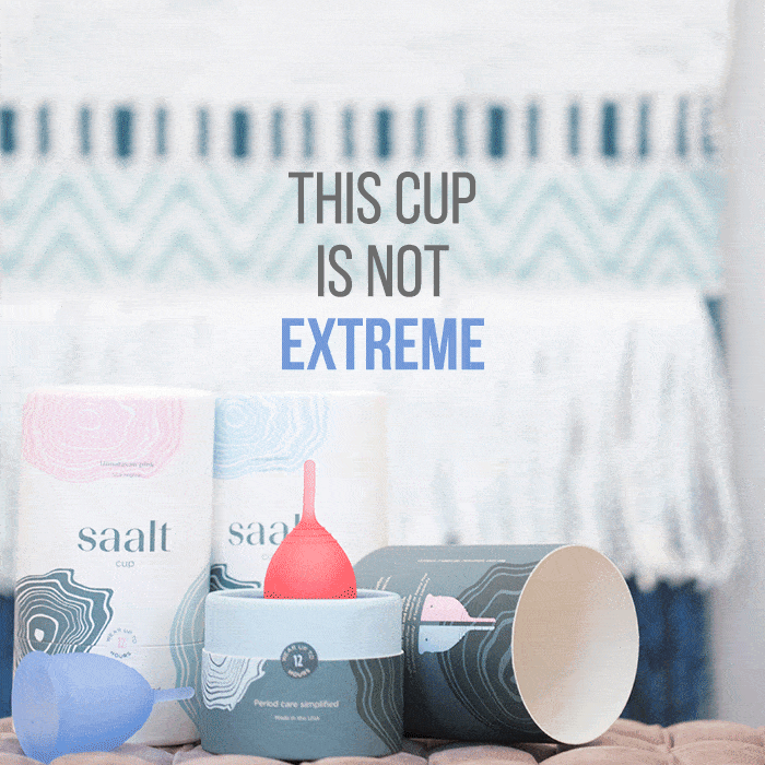 Saalt Menstrual Cup Review  NOT an Extreme Cup (it's a good thing)