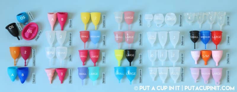 Menstrual Cup Comparison Chart Uk