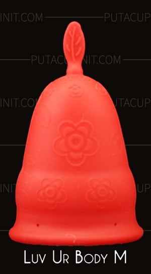 Menstrual Cup - Small Sized Red Cup – Luv Ur Body Menstrual Cups