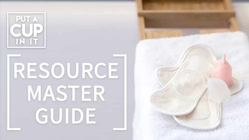 Put A Cup In It Resource Master Guide